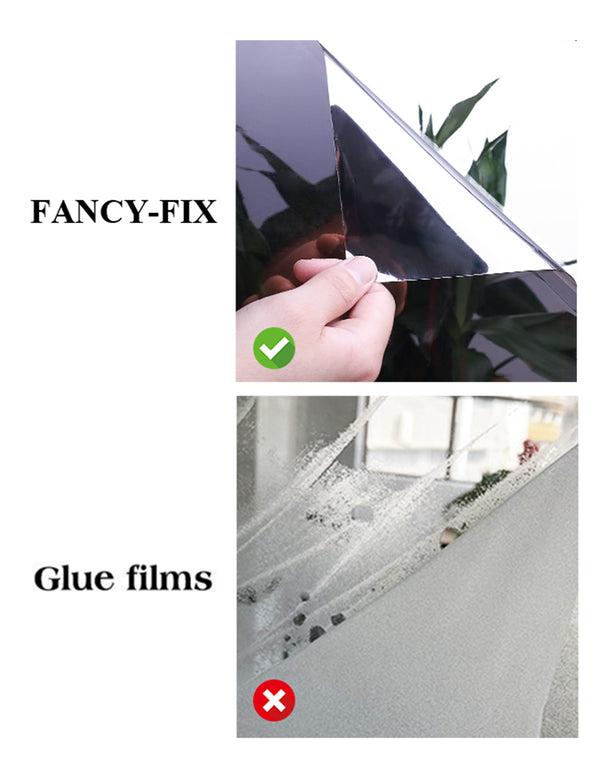 36inx13.12ft 6 Mil Window Film One Way Reflective Mirror Insulation Self Ahesive Glass Sticker