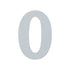 Reflective Mailbox  Address Stickers Numbers Markers Vinyl  Decals 3”H, Silver White