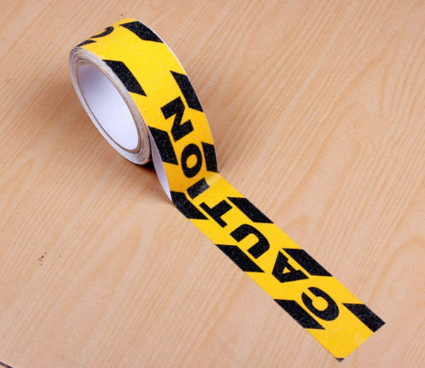 Caution  Yellow Anti Slip Tape 1.97in*16.4ft