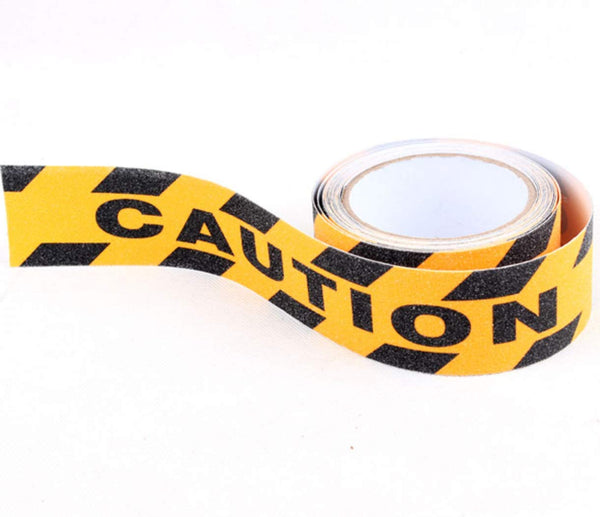 Caution  Yellow Anti Slip Tape 1.97in*16.4ft