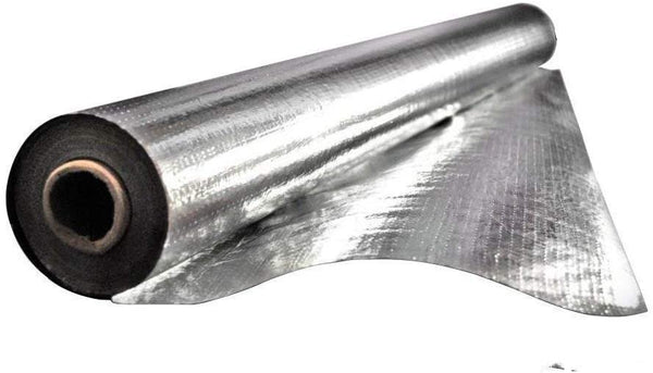 48in.Double Reflective Radiant Barrier Insulation Aluminum Foil Roll,Silver