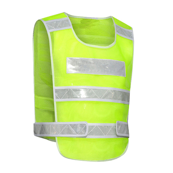 High Visibility Mesh Safety Vest Yellow