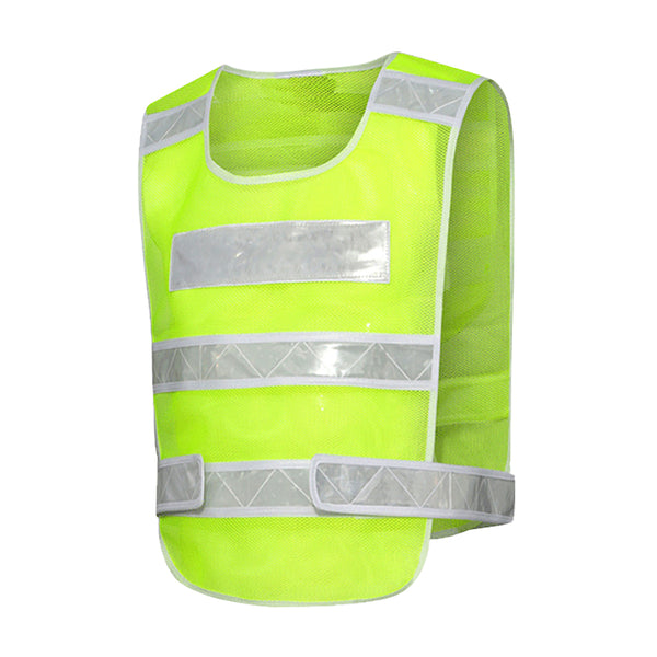High Visibility Mesh Safety Vest Yellow