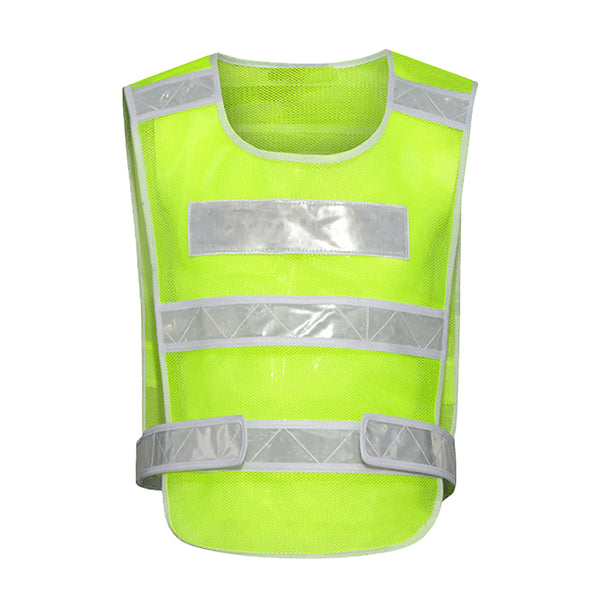 High Visibility Mesh Safety Vest Yellow